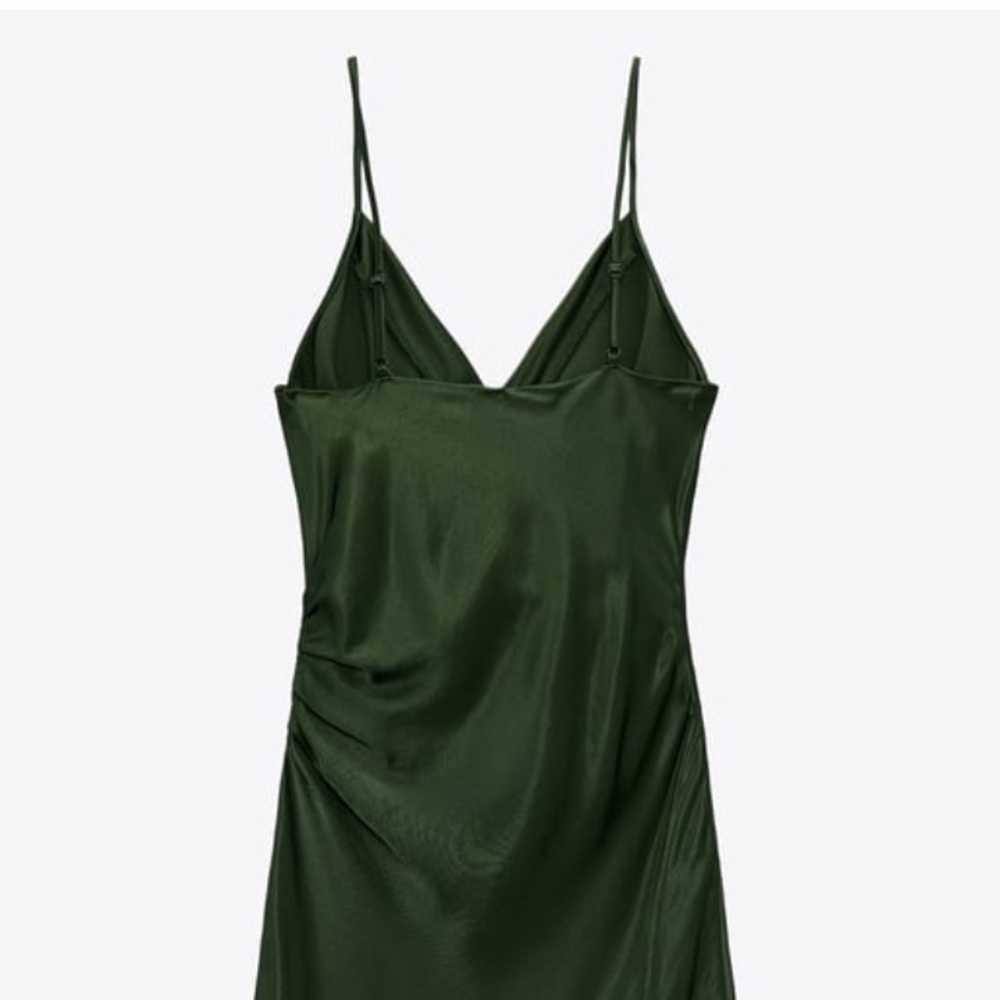 Zara Draped Camisole Midi Dress - Picture 16 of 16